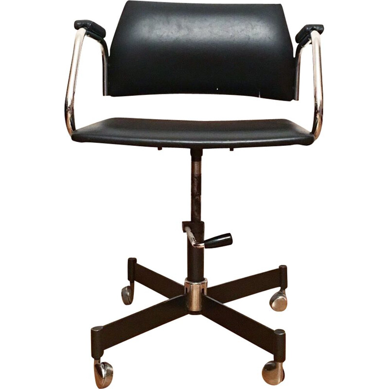 Cadeira de escritório de madeira Vintage de Kovona