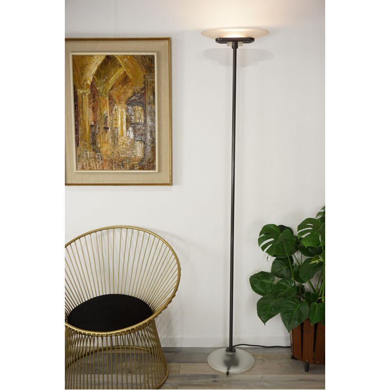 Vintage Jill floor lamp in metal by Arteluce