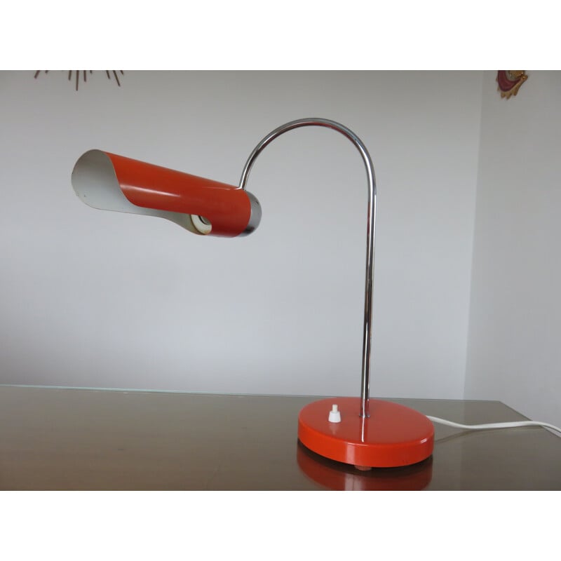 Lampe vintage orange par Swisslamps International