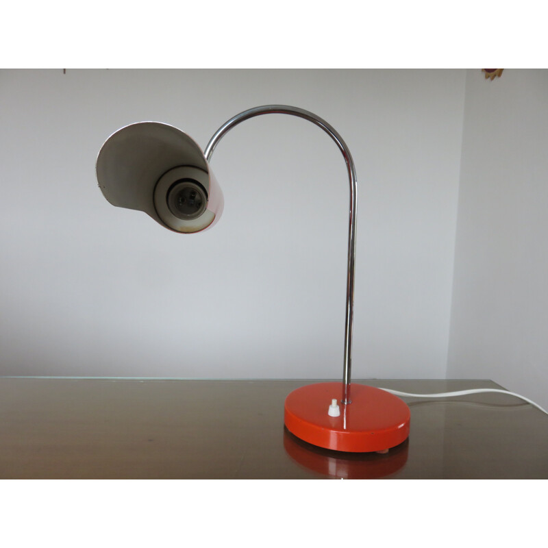 vintage orange Lamp by Swisslamps International