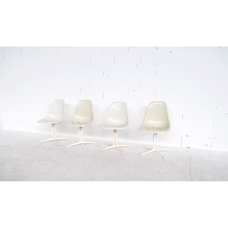 Set of 4 vintage chairs "La Fonda" by Charles & Ray Eames