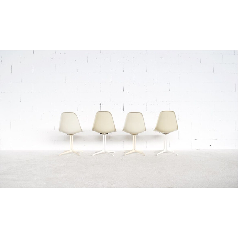 Set of 4 vintage chairs "La Fonda" by Charles & Ray Eames