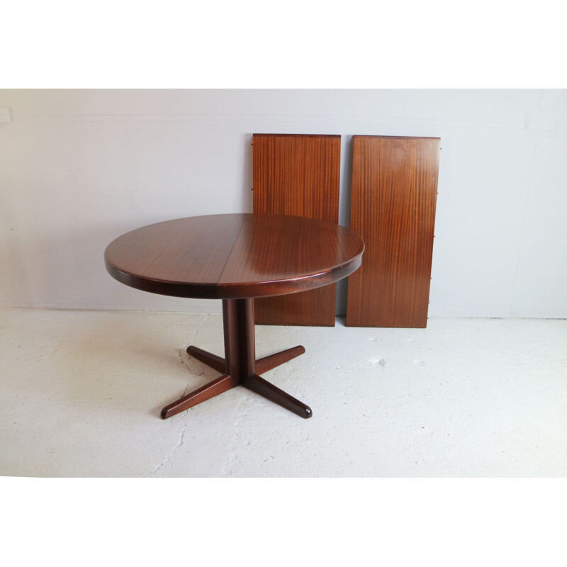 Vintage Danish dining set in mahogany by H.W. Klein for Bramin