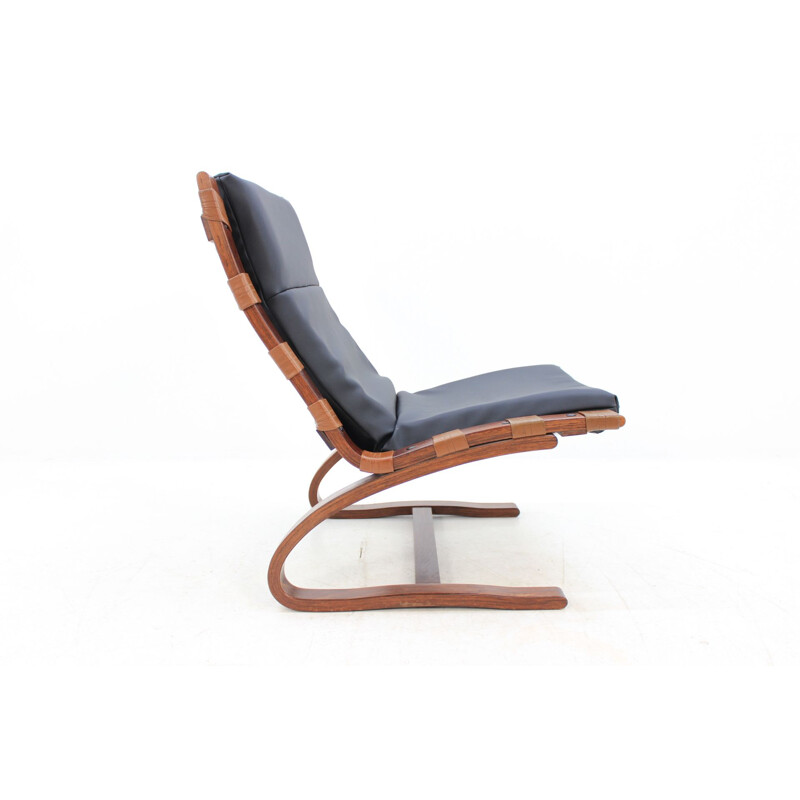 Vintage Kengu lounge chair by Elsa & Nordahl Solheim for Rybo Rykken