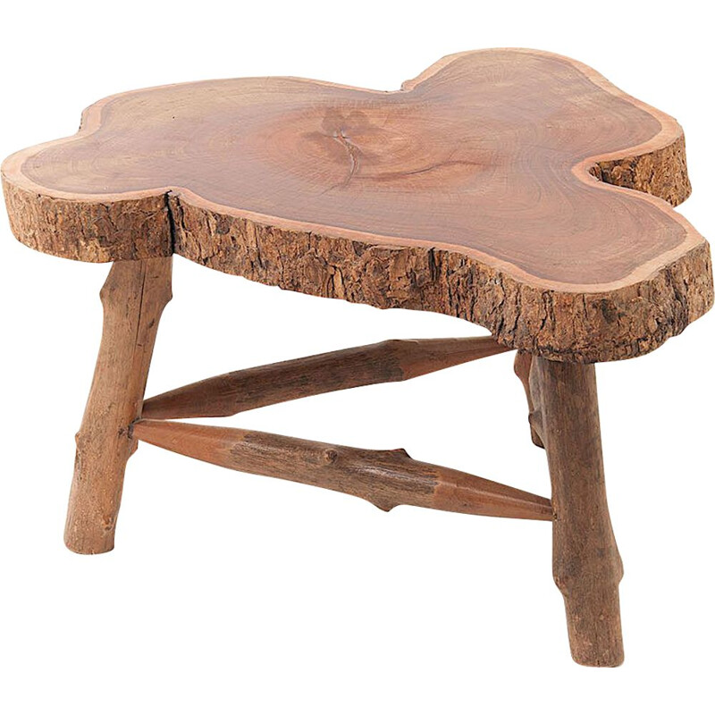Vintage wood Organic Coffee Table