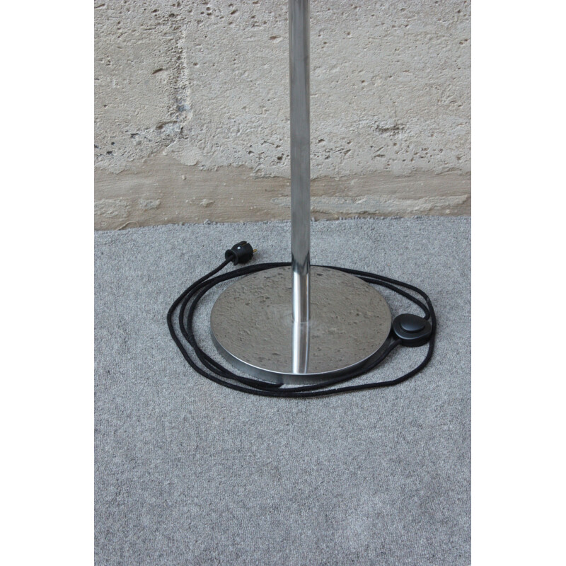 Vintage floor lamp in chromed metal by Goffredo Reggiani 1970