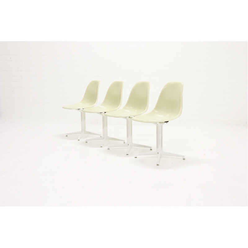 Set of 4 vintage chairs "La Fonda" by Charles & Ray Eames for Herman Miller