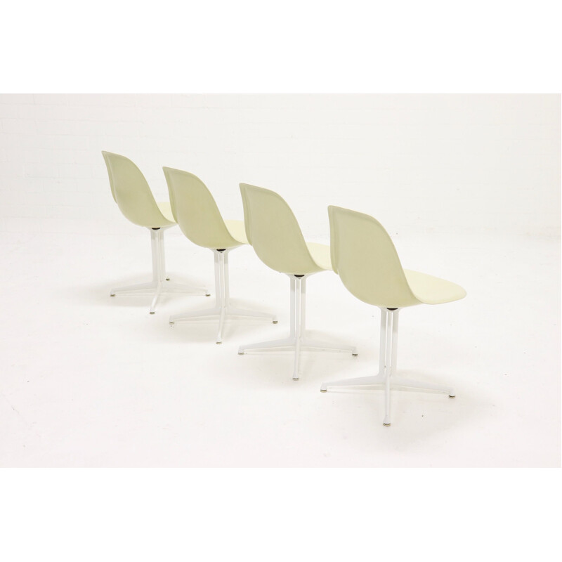 Set of 4 vintage chairs "La Fonda" by Charles & Ray Eames for Herman Miller