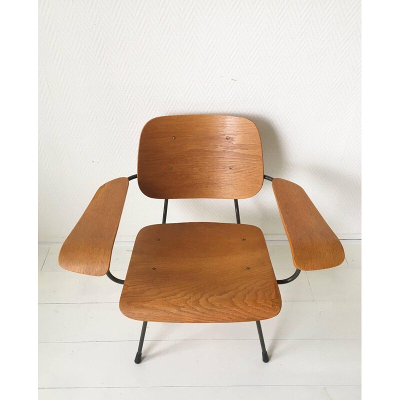 Nederlandse vintage fauteuil "8000" van Tjerk Reijenga voor Pilastro