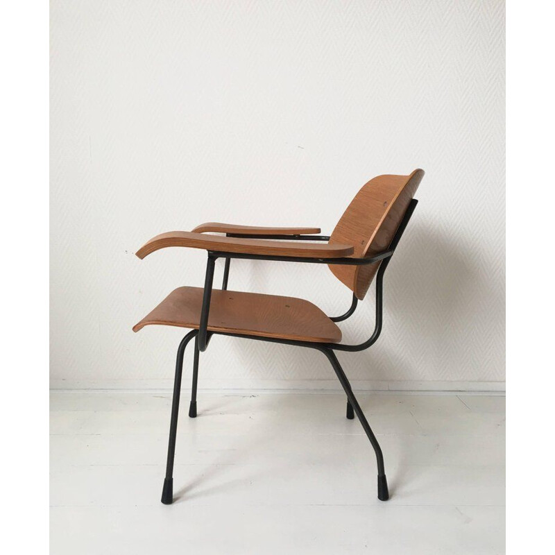 Nederlandse vintage fauteuil "8000" van Tjerk Reijenga voor Pilastro