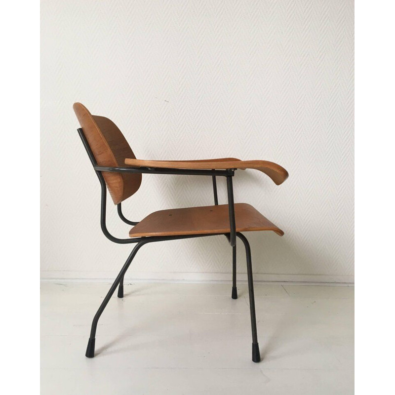 Nederlandse vintage fauteuil "8000" van Tjerk Reijenga voor Pilastro