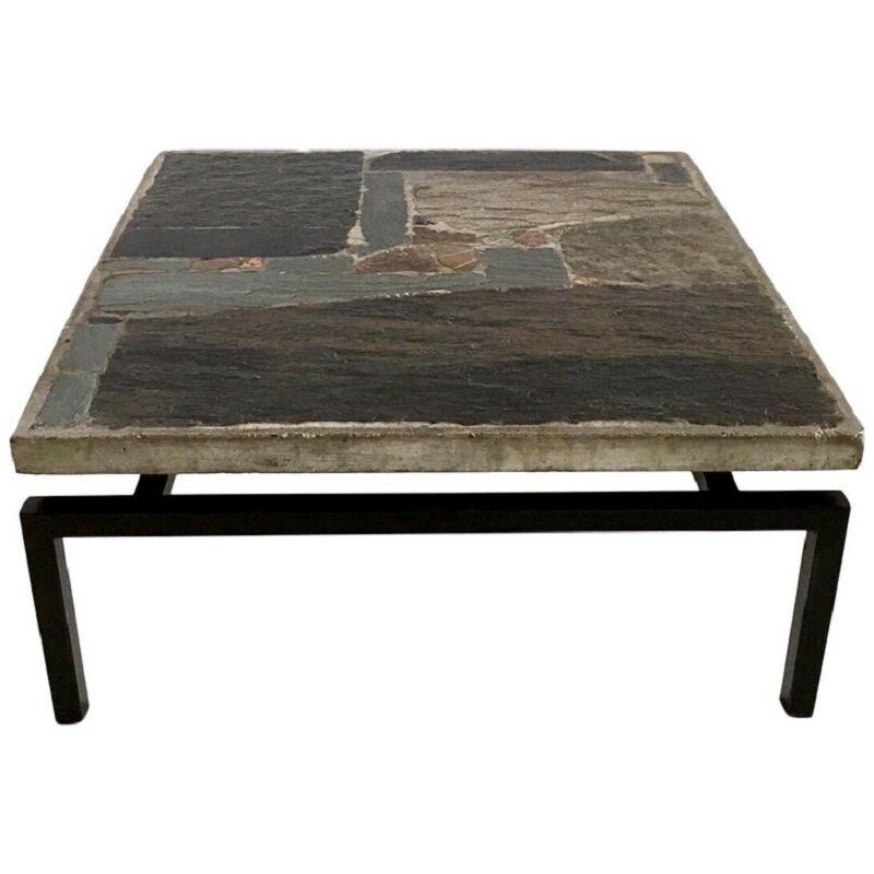 Vintage Dutch coffee table by Paul Kingma