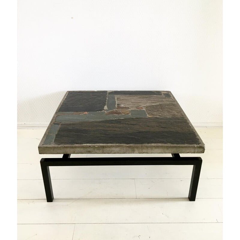 Vintage Dutch coffee table by Paul Kingma