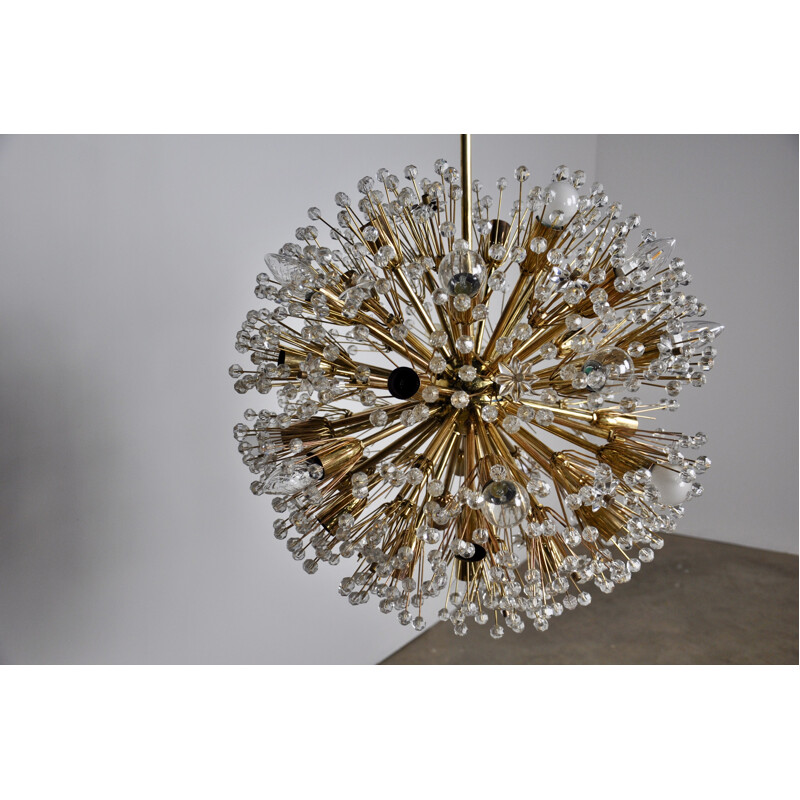 Vintage chandelier "Dandelion" by Emil Stejnar