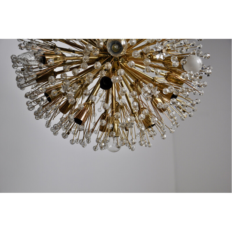 Vintage chandelier "Dandelion" by Emil Stejnar