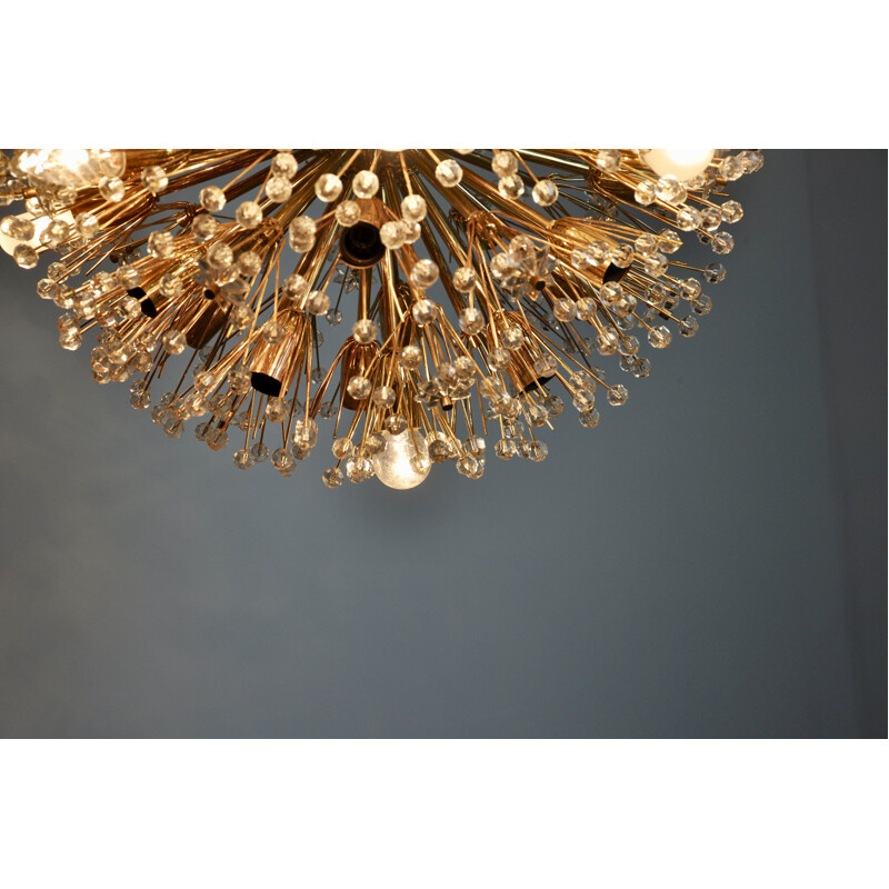 Vintage chandelier "Dandelion" by Emil Stejnar