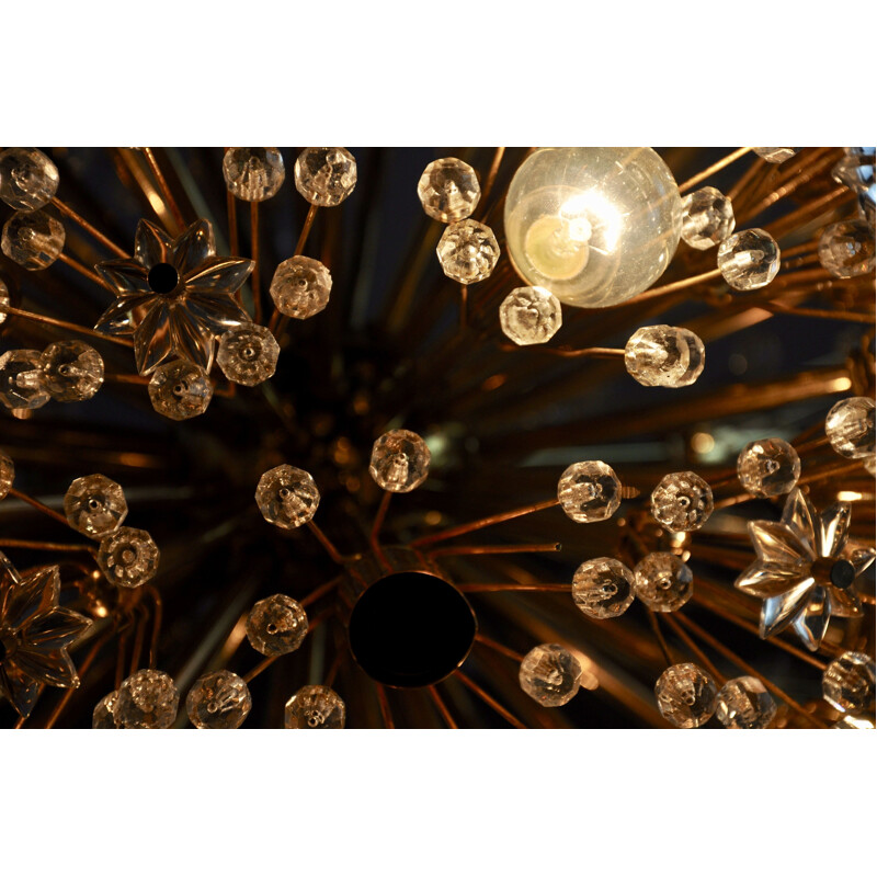 Vintage chandelier "Dandelion" by Emil Stejnar