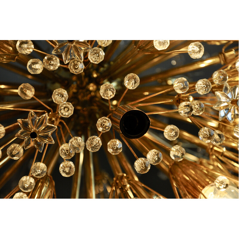 Vintage chandelier "Dandelion" by Emil Stejnar