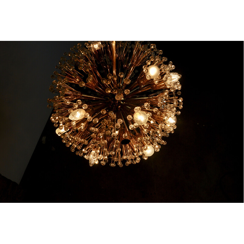 Vintage chandelier "Dandelion" by Emil Stejnar