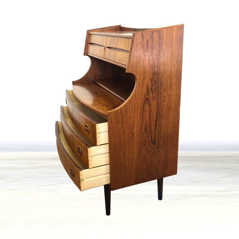 Commode vintage en bois de palissandre et hêtre par Gunnar Falsig, 1960