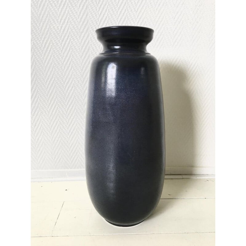 Vase vintage en céramique par Jaques Fonck et Jean Mateo pour Vallauris, 1960