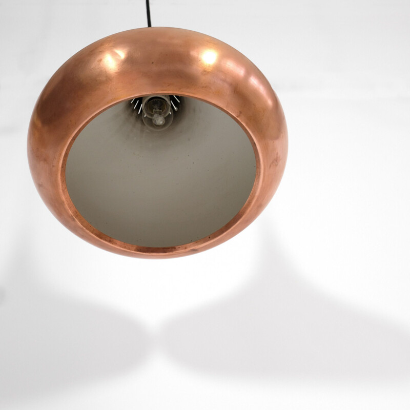 Vintage hanging lamp "Orient Major" by Jo Hammerborg for Fog and Morup, Denmark 1957