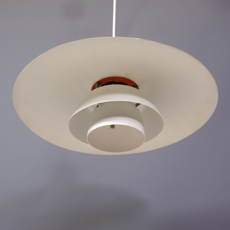 Vintage pendant lamp PH4 by Poul Henningsen for Louis Poulsen