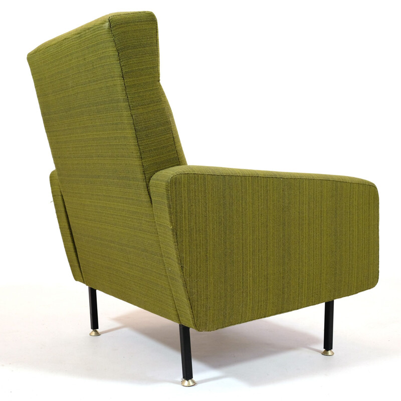 Vintage green armchair for Steiner 1960