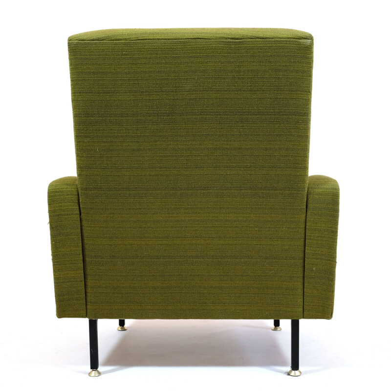 Vintage green armchair for Steiner 1960
