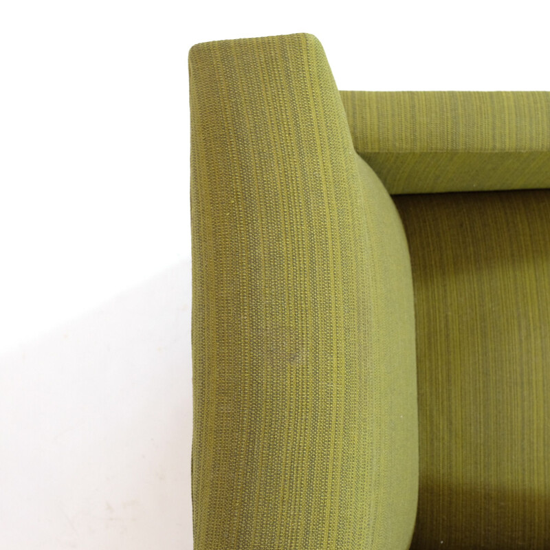 Vintage green armchair for Steiner 1960