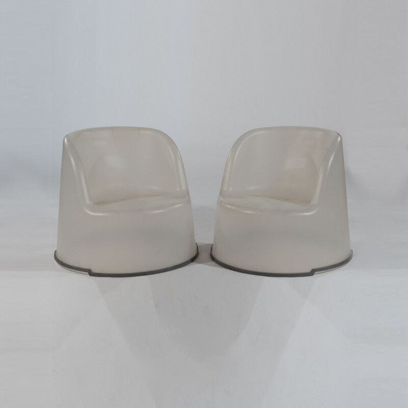 Vintage Tub armchairs by Knut and Marianne Hagberg for IKEA