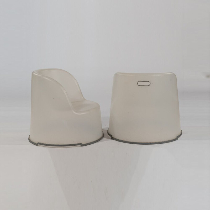 Vintage Tub armchairs by Knut and Marianne Hagberg for IKEA