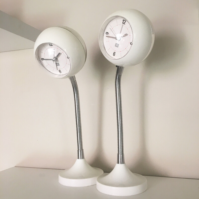 Set of 2 vintage clocks "eye balls" for Kienzle