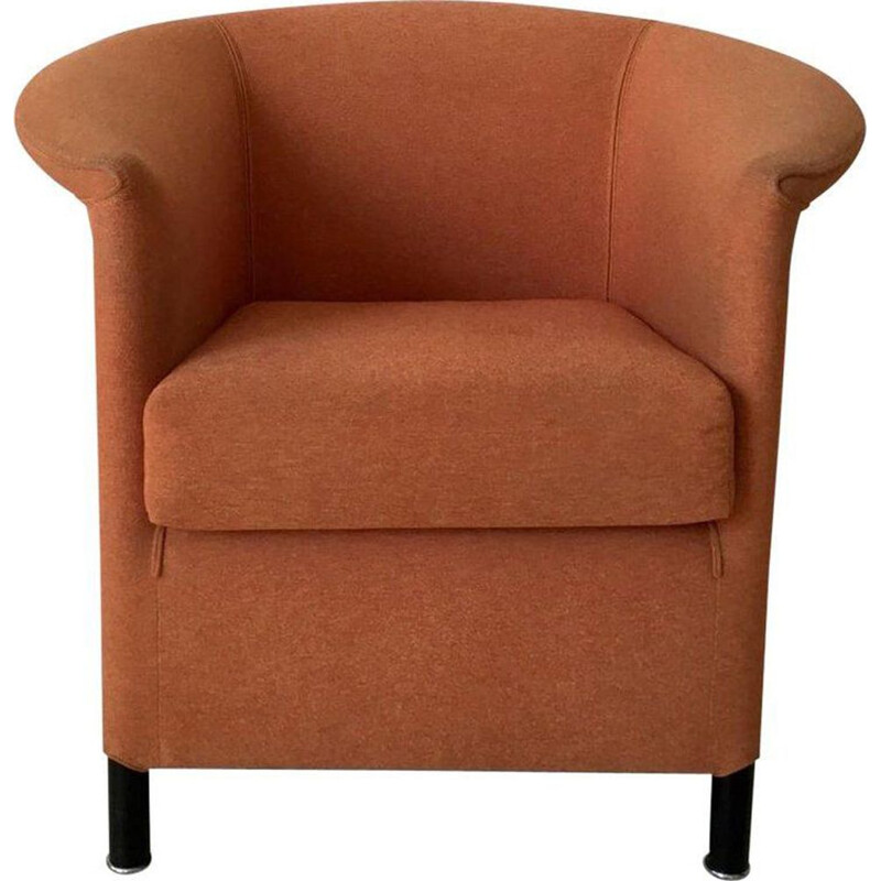 team je bent overdracht Aura" vintage oranje fauteuil van Paolo Piva voor Wittmann