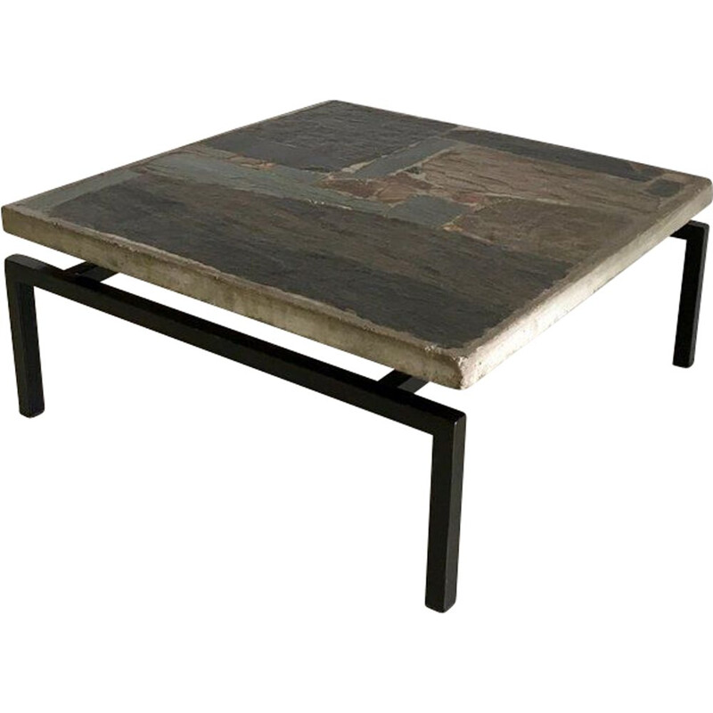 Vintage Dutch coffee table by Paul Kingma