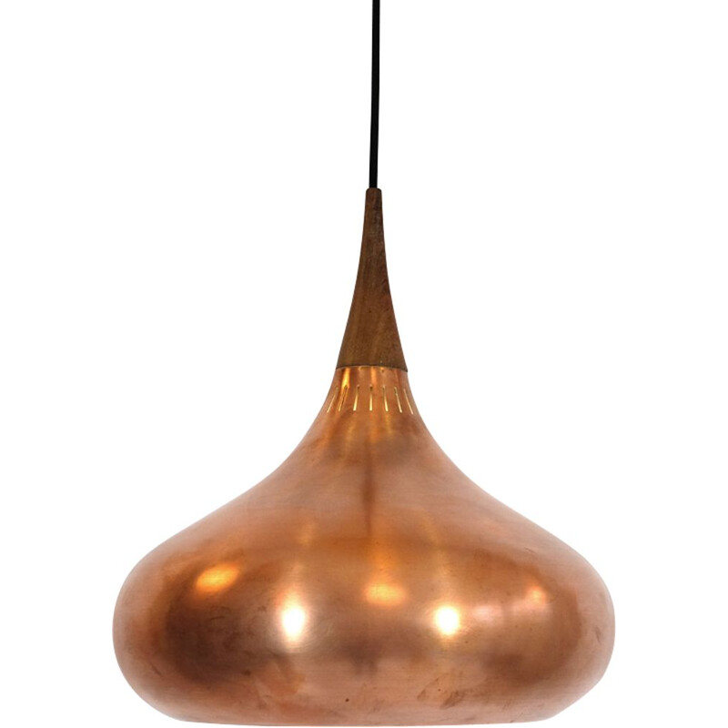 Vintage hanging lamp "Orient Major" by Jo Hammerborg for Fog and Morup, Denmark 1957