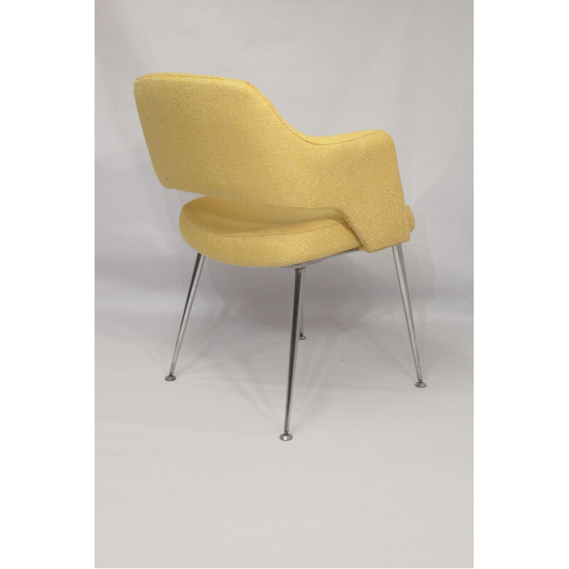 Vintage yellow armchair "Conference" 1960s