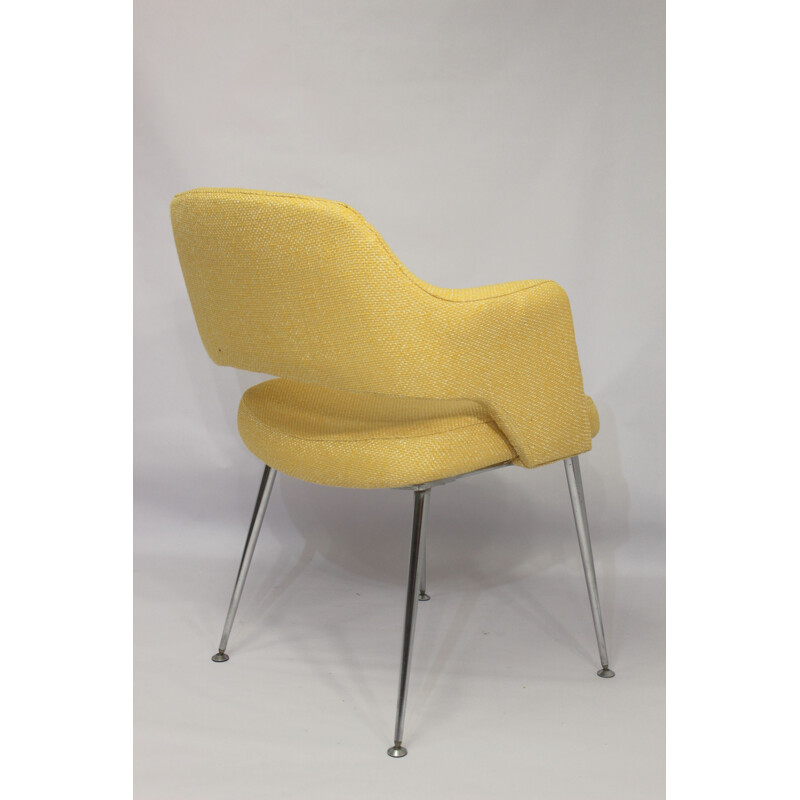 Vintage yellow armchair "Conference" 1960s