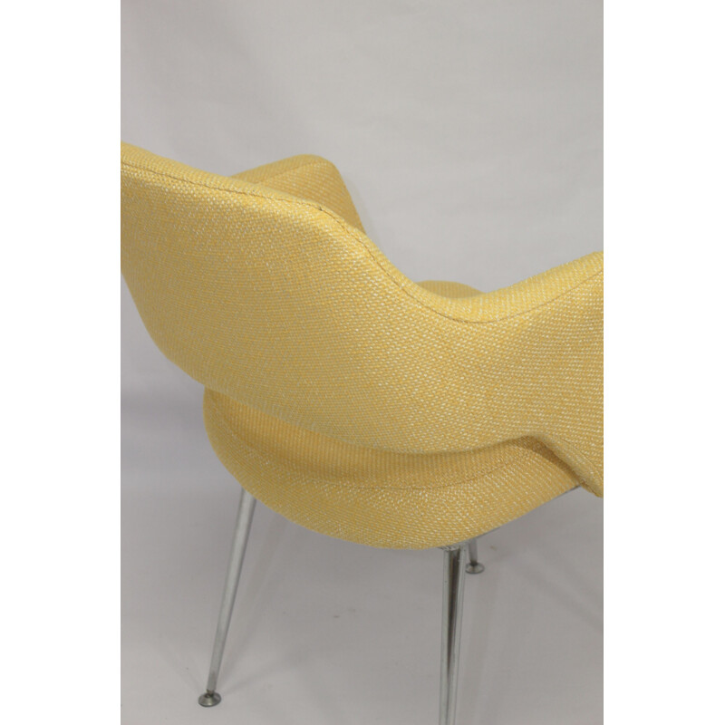 Vintage yellow armchair "Conference" 1960s