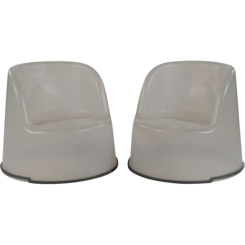 Vintage Tub armchairs by Knut and Marianne Hagberg for IKEA