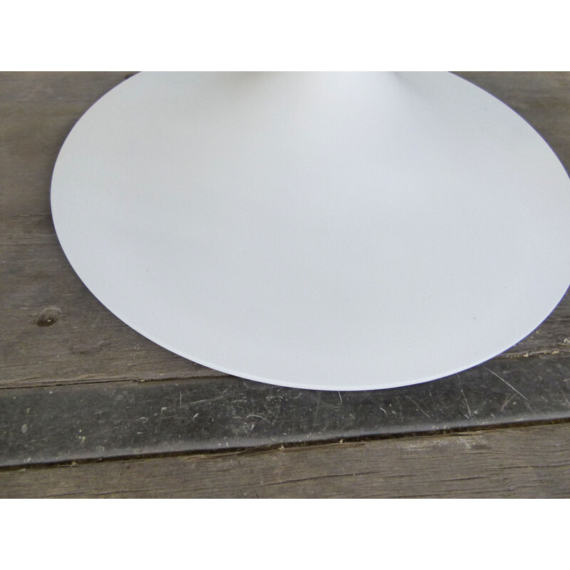 Vintage tulip table 120cm in carrara marble by Knoll