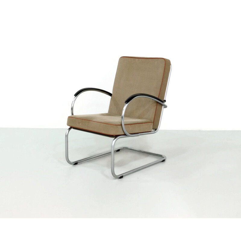 Vintage Gispen 409 easy chair by W.H. Gispen