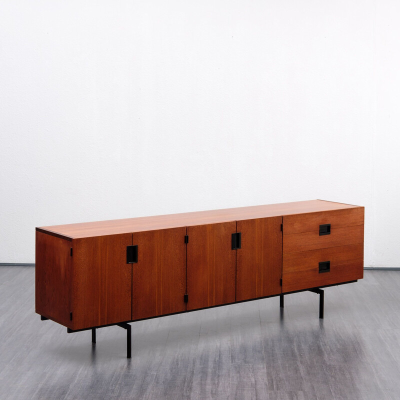 Vintage teak sideboard Japonese series duo 3 by Cees Braakman for Pastoe