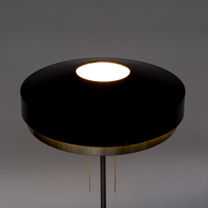 Lampadaire en métal vintage par Niek Hiemstra pour Evolux