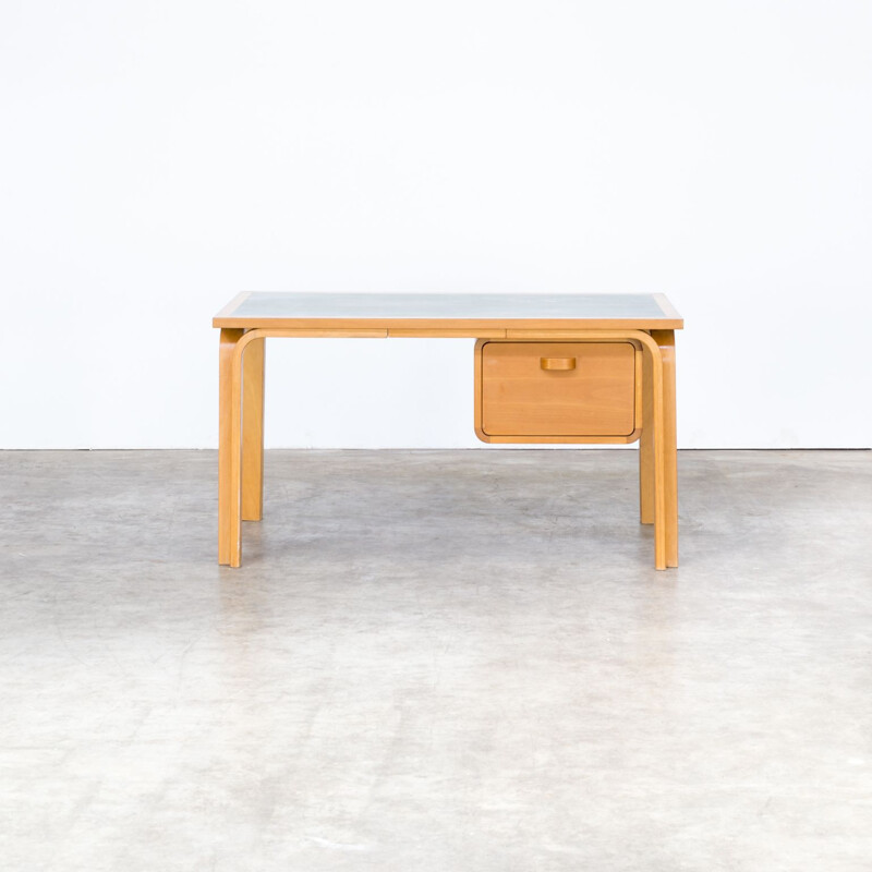 Vintage desk in plywood by Rud Thygesen & Johnny Sørensen for Magnus Olesen