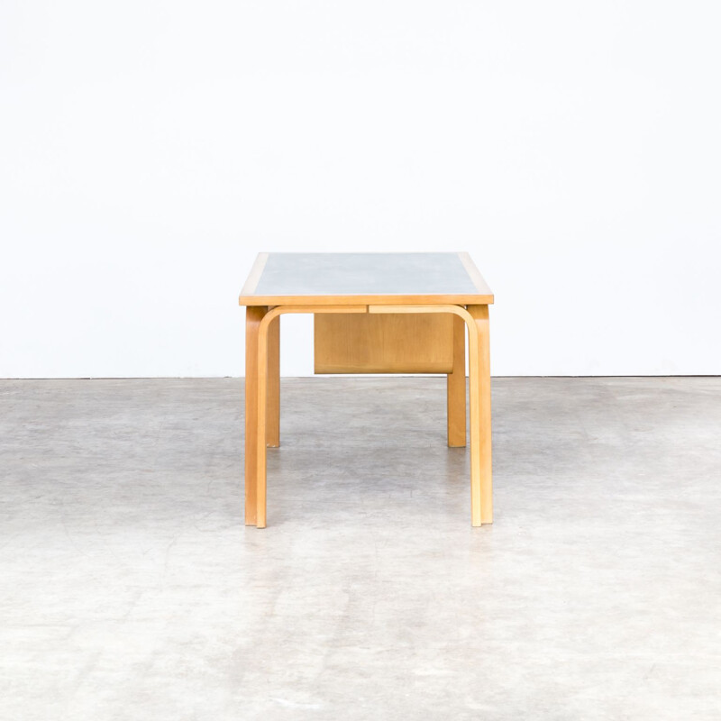 Vintage desk in plywood by Rud Thygesen & Johnny Sørensen for Magnus Olesen