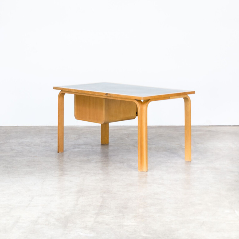 Vintage desk in plywood by Rud Thygesen & Johnny Sørensen for Magnus Olesen