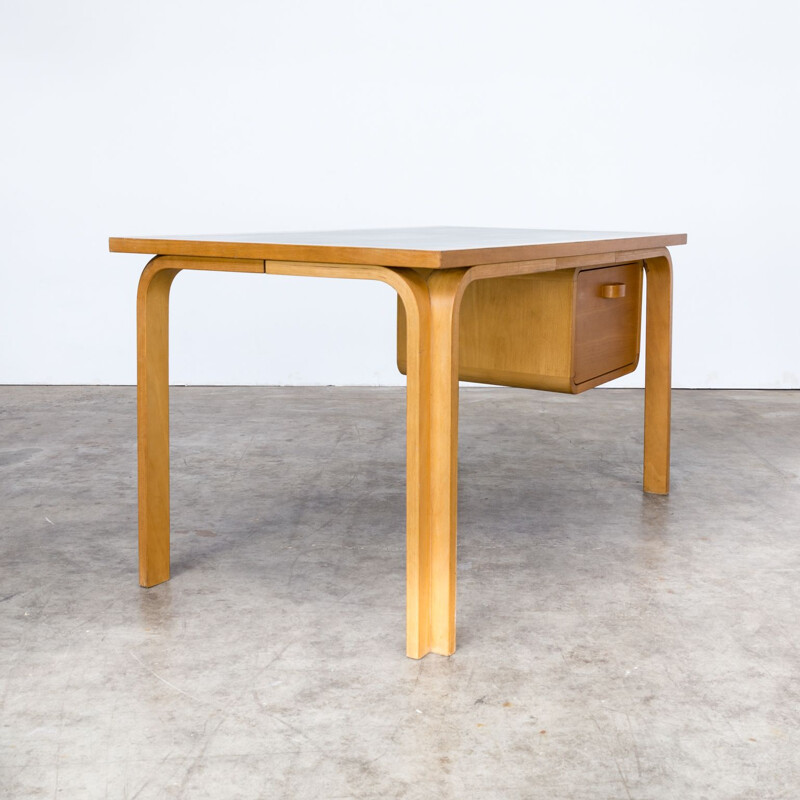 Vintage desk in plywood by Rud Thygesen & Johnny Sørensen for Magnus Olesen