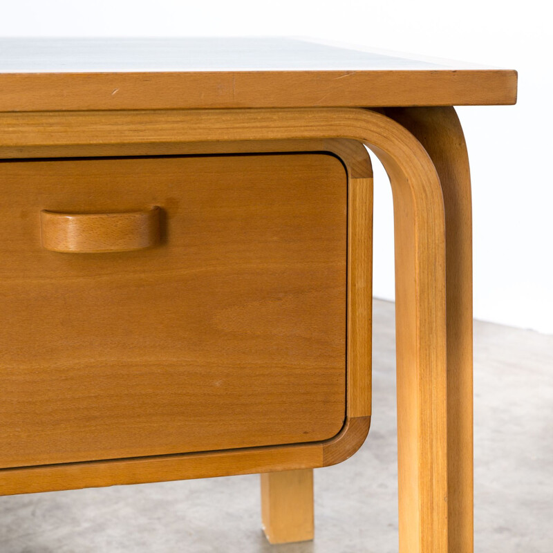 Vintage desk in plywood by Rud Thygesen & Johnny Sørensen for Magnus Olesen