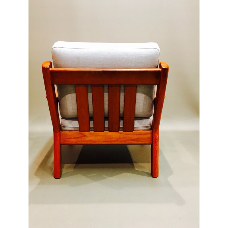 Vintage Scandinavian armchair in teak